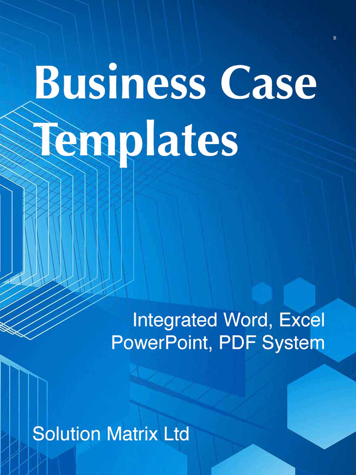 Business Case Analysis Templates Integrated Word Excel PP System