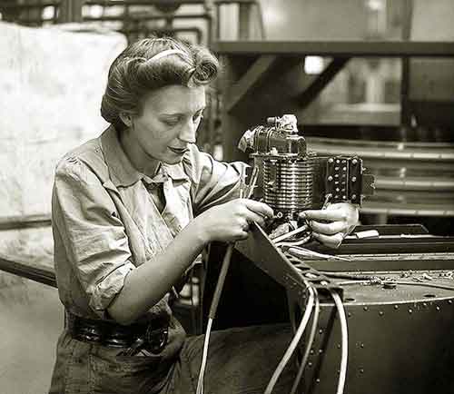 Assemblers working directly on products are direct labor.